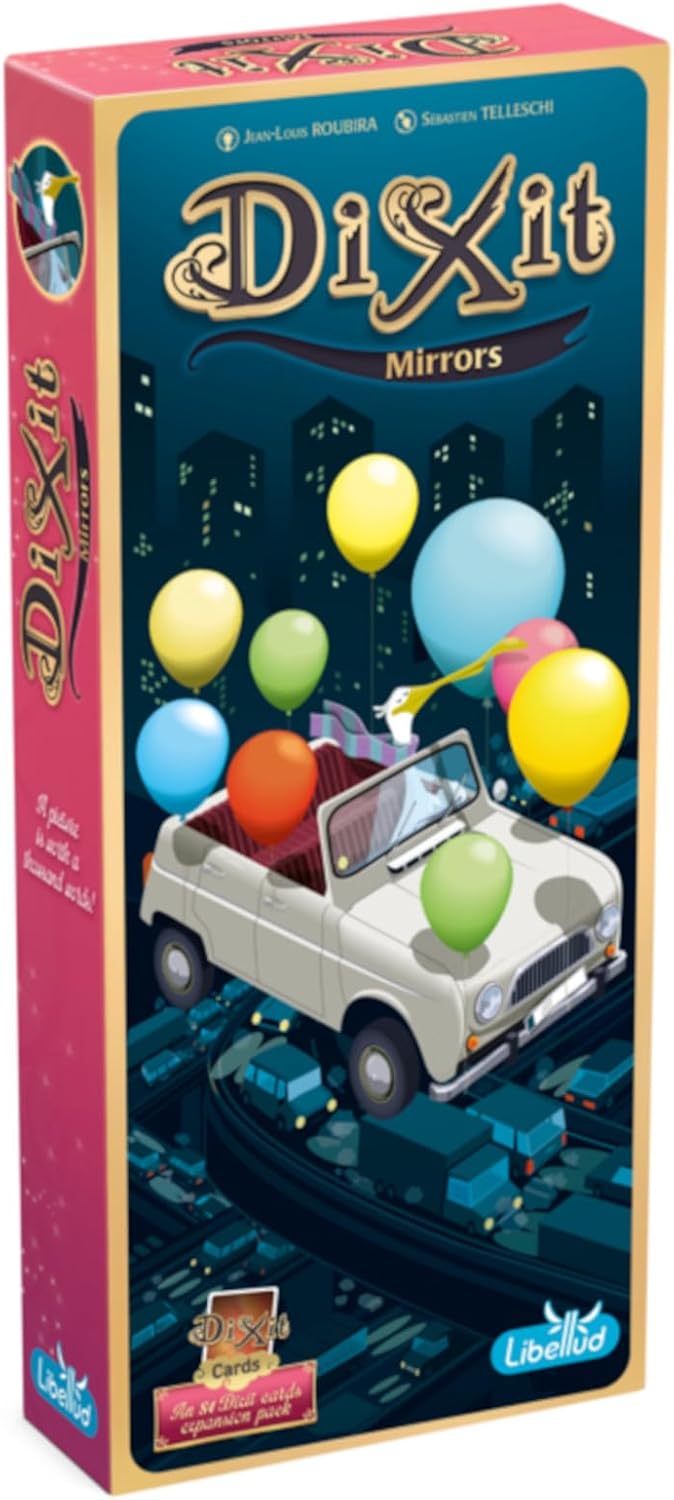 Libellud , Dixit Expansion 10: Mirrors , Board Game , Ages 8+ , 3 to 8 Players , 30 Minutes Playing
