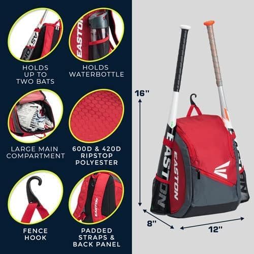Easton | Game Ready | Youth | Baseball & Fastpitch Softball | Backpack Bag Serie | Mehrere Farben Pi