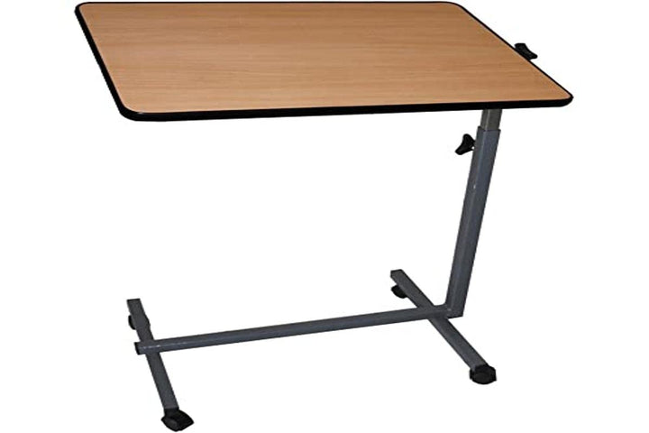 Queraltó Easy Beistelltisch mit Rollen für Bett und Sofa, Holz, 40 x 60 x 70/105