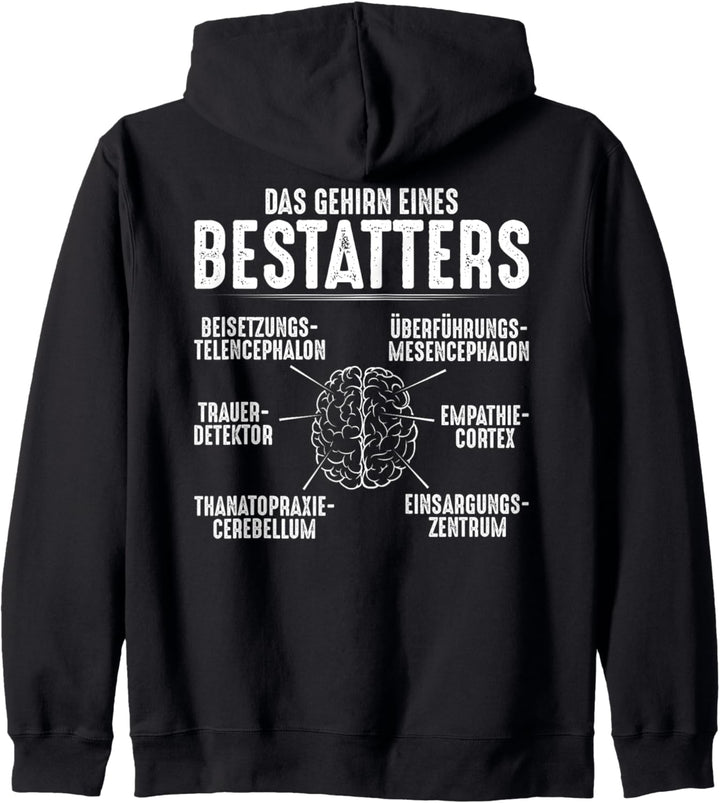 Leichenbestatter Das Gehirn Eines Bestatters Bestatter Kapuzenjacke