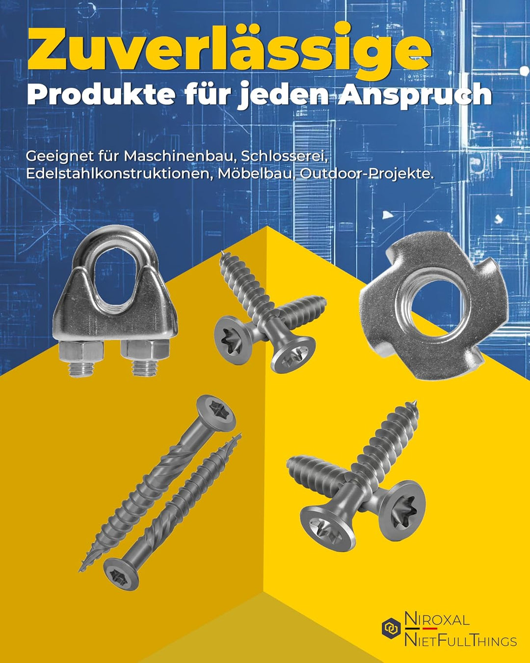 Edelstahl Zylinderkopfschraube rostfrei V2A M4 (=4 mm) 70-mm Schrauben-Länge 400 Stück 20-mm Teil-Ge