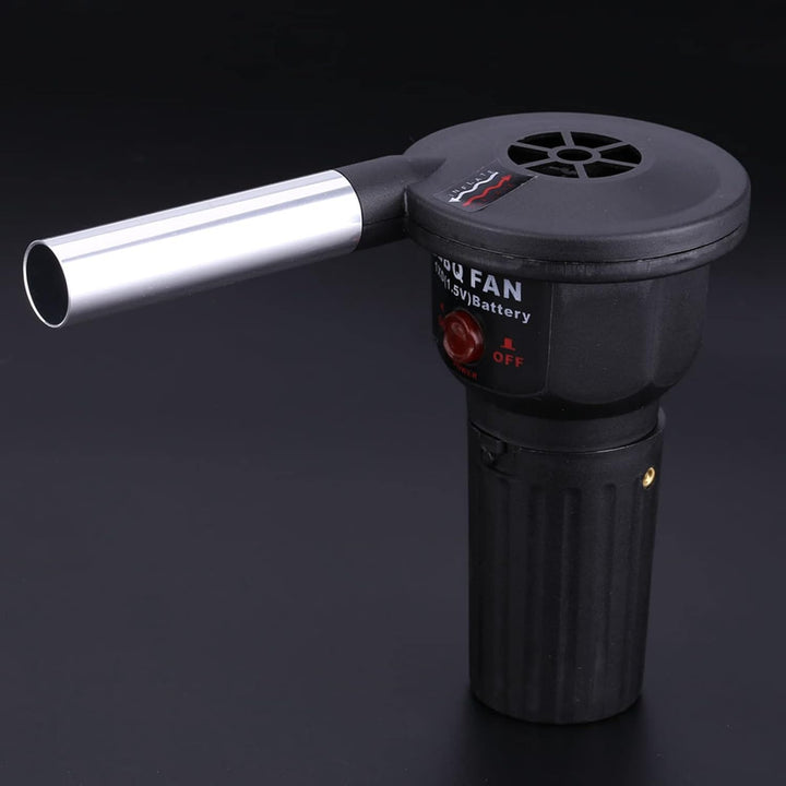 Grillgebläse Grillventilator, BBQ Ventilator Akku Elektrisches Gebläse für BBQ Grill, Tragbare Elekt