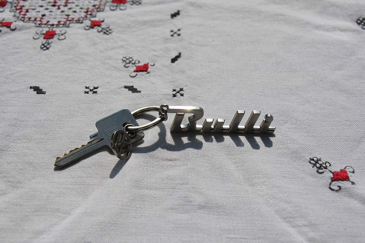 BRISA VW Collection - Volkswagen Metall Schlüssel-Anhänger-Ring Schlüsselbund-Accessoire Keyholder i
