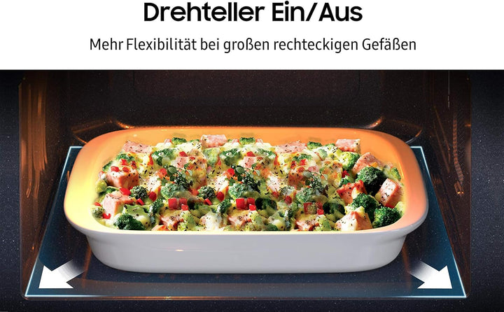 Samsung MW5000H Kombi-Mikrowelle MC2BH5013AW/EG mit Grill und Heissluft / 900 W / 28 L Garraum (Extr