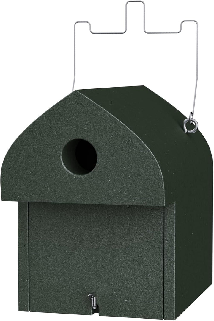 Nistkasten Holzbeton für Haussperling & Feldsperling | Brutkasten für Vögel Wetterfest | Vogelhäuser