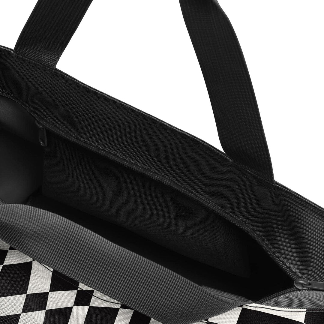 reisenthel shopper M op-art Geräumige Shopping Bag und edle Handtasche in einem Aus wasserabweisende