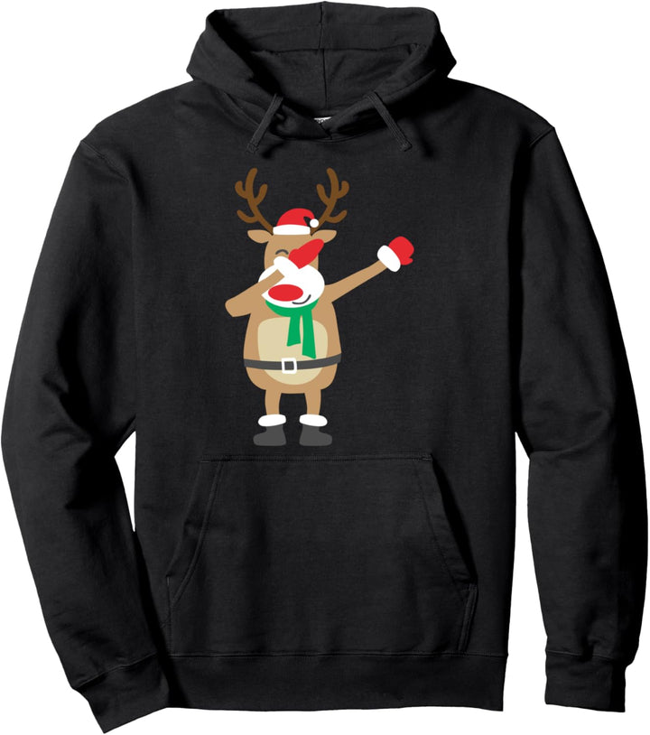 Tupfen Rudolf das Rentier Pullover Hoodie