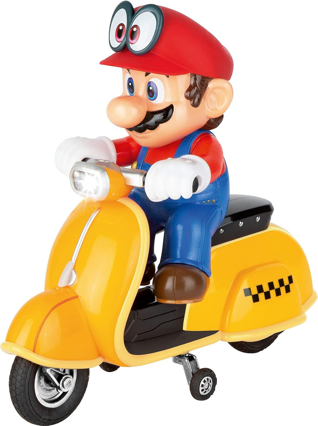 Carrera RC 370200992 Super Mario Odyssey Scooter – Ferngesteuerter Elektro-Roller für drinnen & drau
