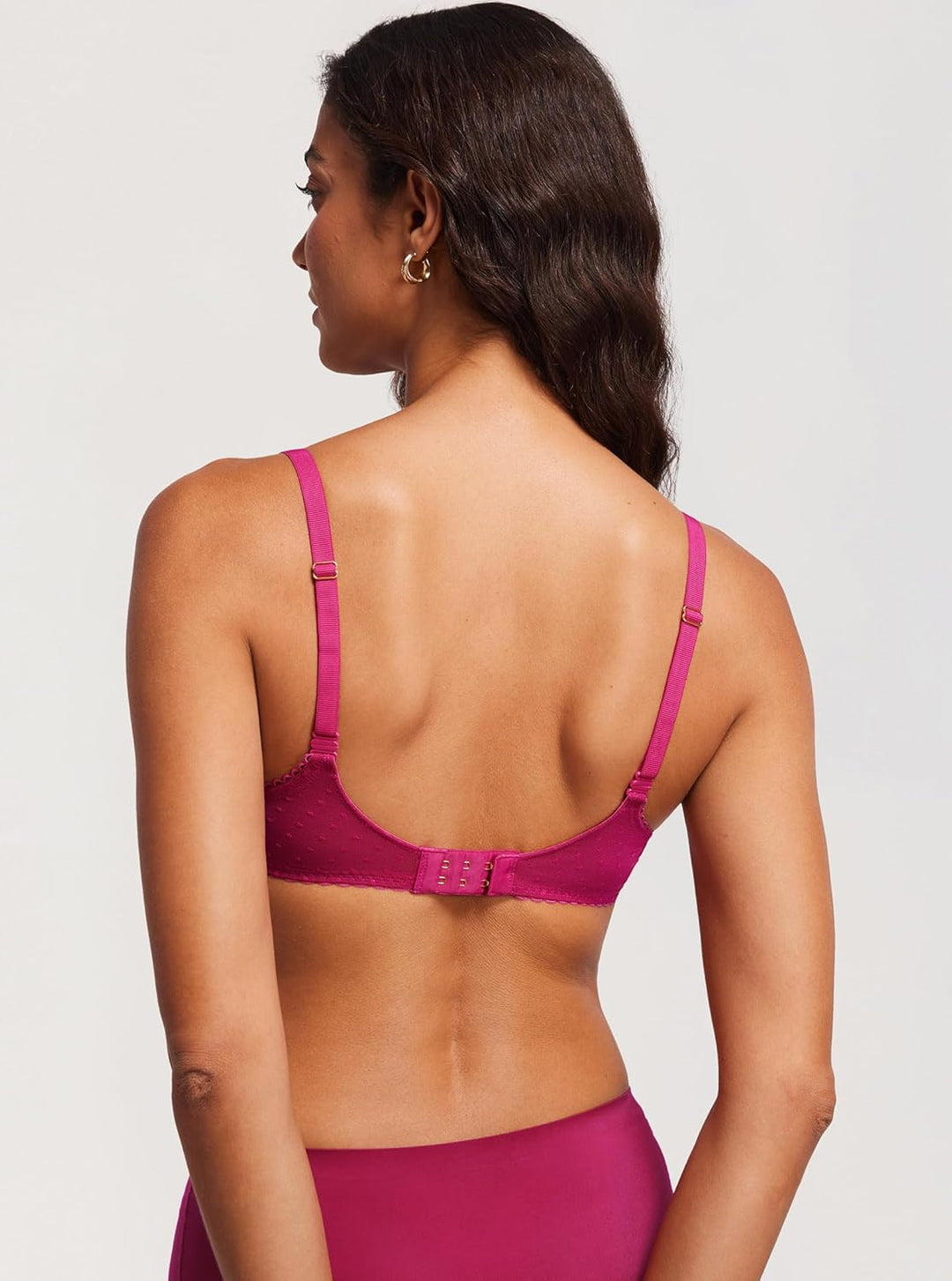 DOBREVA Balconette BH Damen mit Bügel Push Up Dirndl Spitze BHS Sexy Grosse Grössen Ungefüttert 70F