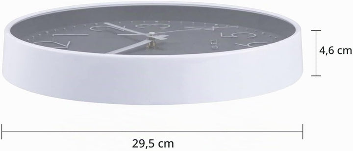 Wanduhr Ohne Tickgeräusche Lautlos Küchenuhr 30cm Quarz Gross Batterie Betriebene Wanduhr Einfach zu