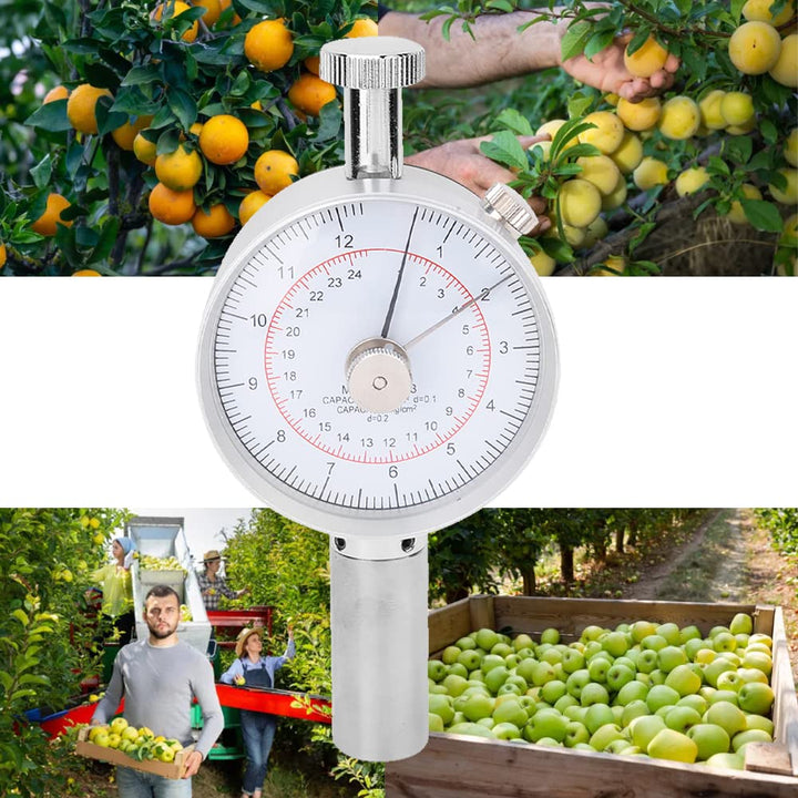 Härteprüfer, GY‑03 Obst Penetrometer Farm Fruit Penetrometer Härteprüfer mit 2 Messköpfen zur Prüfun
