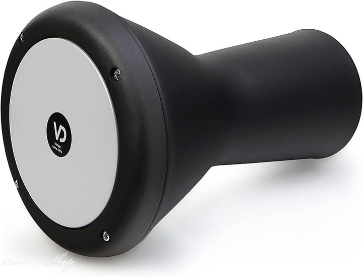 VD Vatan kleine Darbuka Trommel Percussion Aluguss Schwarz Matt, 30 cm.
