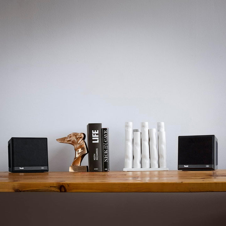Teufel ONE S Kompakter Multiroom Bluetooth Lautsprecher mit WLAN, Wecker, Musikstreaming- schwarz, S