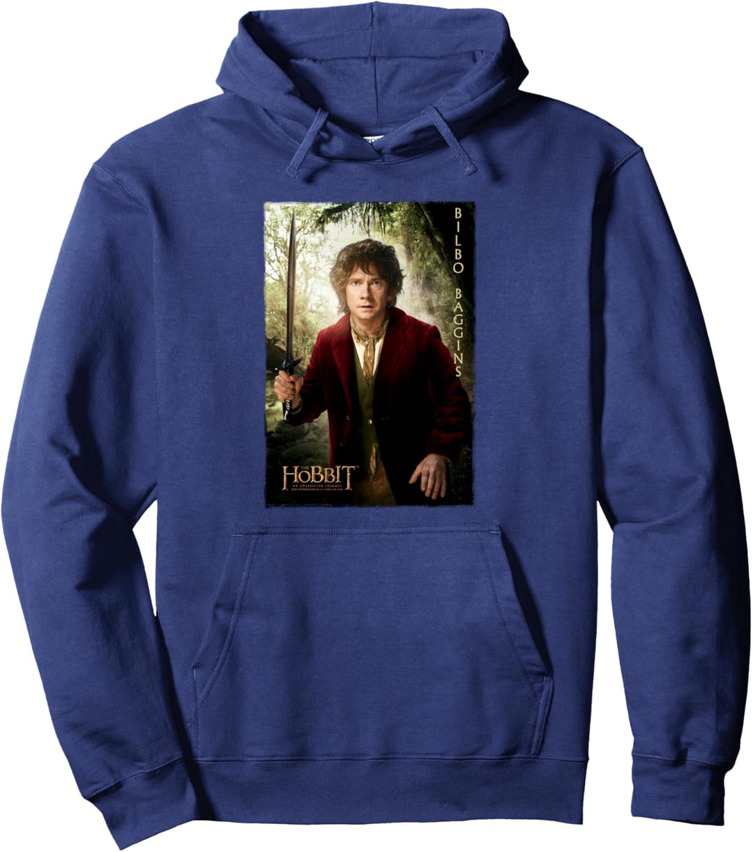 The Hobbit Bilbo Poster Pullover Hoodie