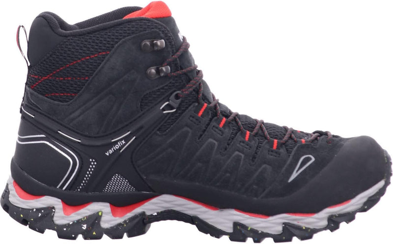 Meindl Unisex Vakuum Lady Ultra Trekking 41 1/3 EU Schwarz Rot, 41 1/3 EU Schwarz Rot