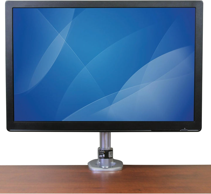 StarTech.com Supporto per Monitor con Altezza Regolabile, Braccio Porta Monitor Lcd Led con Gancio p