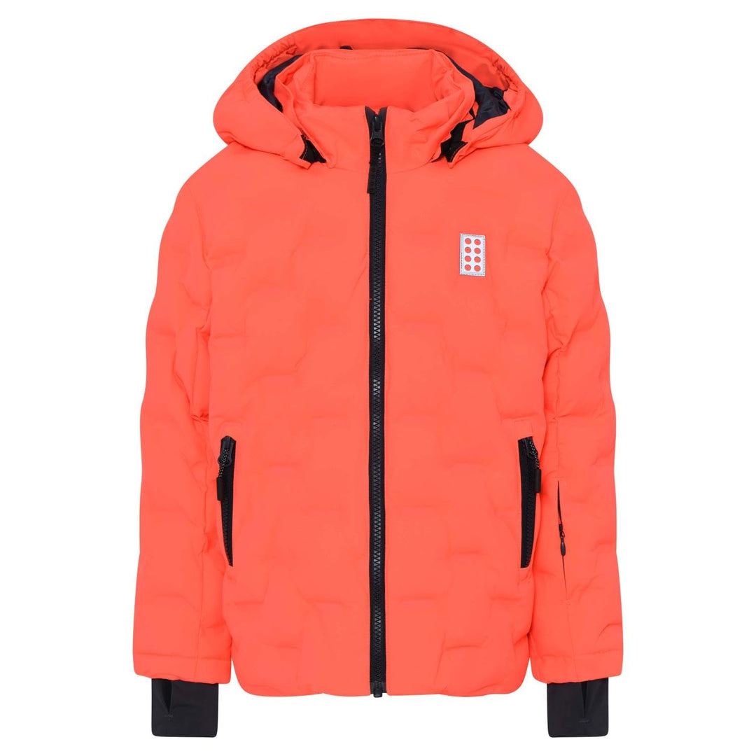 LEGO Jungen Jacket 104 Neon Red, 104 Neon Red