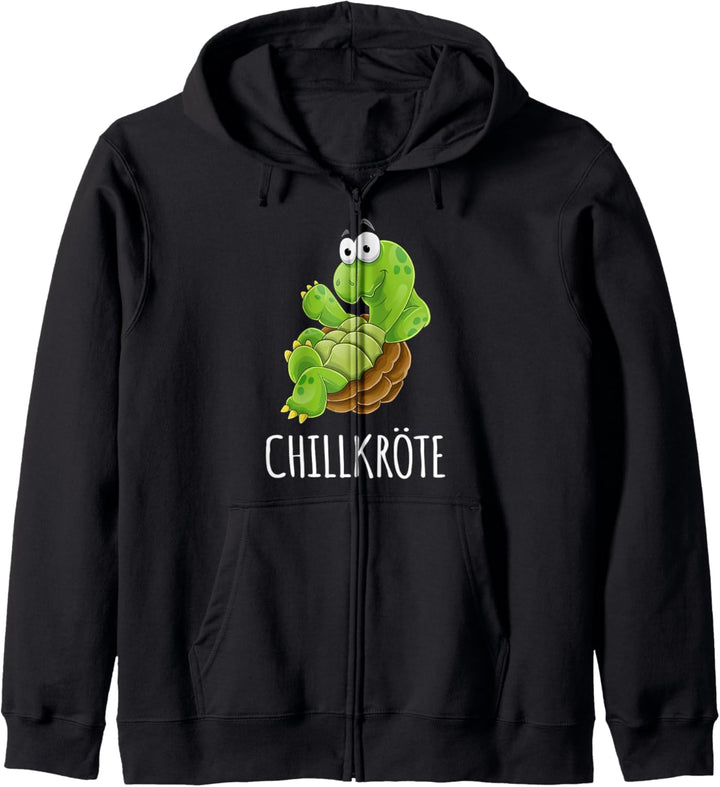 Chillkröte Spruch Schlafen Relax Chill Schildkröten Kapuzenjacke