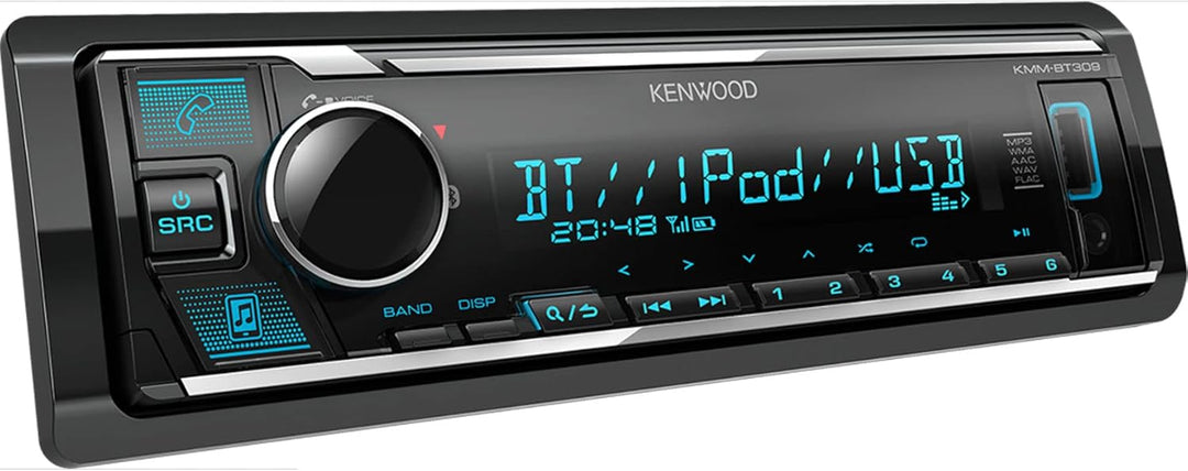 Kenwood KMM-BT309 | Bluetooth / MP3 / USB/Short Body | Vario Color Autoradio