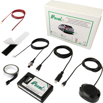 Proxel - Unsichtbare elektromagnetische Parksensoren, Vorne + Hinten, Ohne Bohren der Stossstange, U