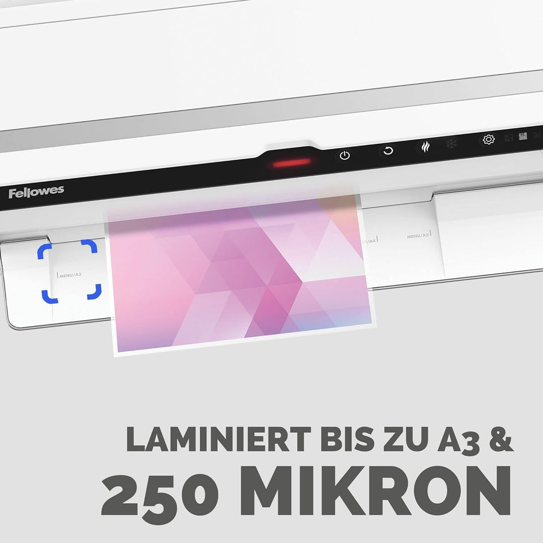 Fellowes Laminiergerät Venus A3 - vollautomatischer Highspeed Laminator - nur 30-60 Sek. Aufwärmzeit
