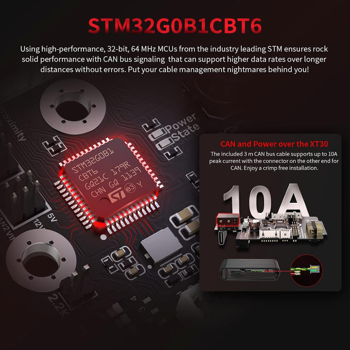 BIGTREETECH EBB SB2209 CAN with Pre-Crimped 30-Pin Wire NTC 100K Thermistor for Voron StealthBurner