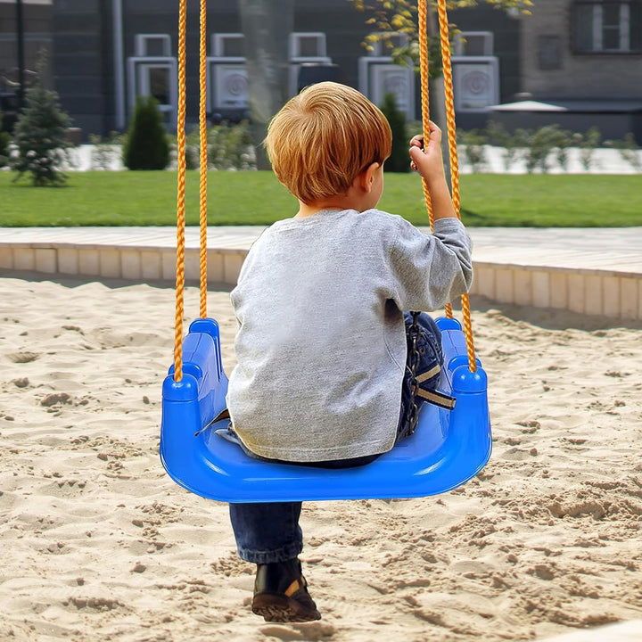 KINSPORY Kinderschaukel Babyschaukel 3 in 1 Babysitz verstellbar Mitwachsend Schaukelsitz Gartenscha
