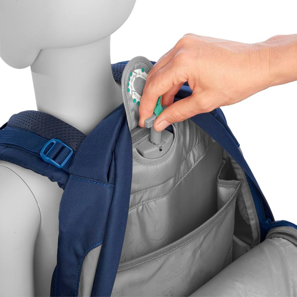 coocazoo MATE Schulrucksack-Set 3tlg inkl. Sporttasche und Schlamperbox Blue Motion, Blue Motion