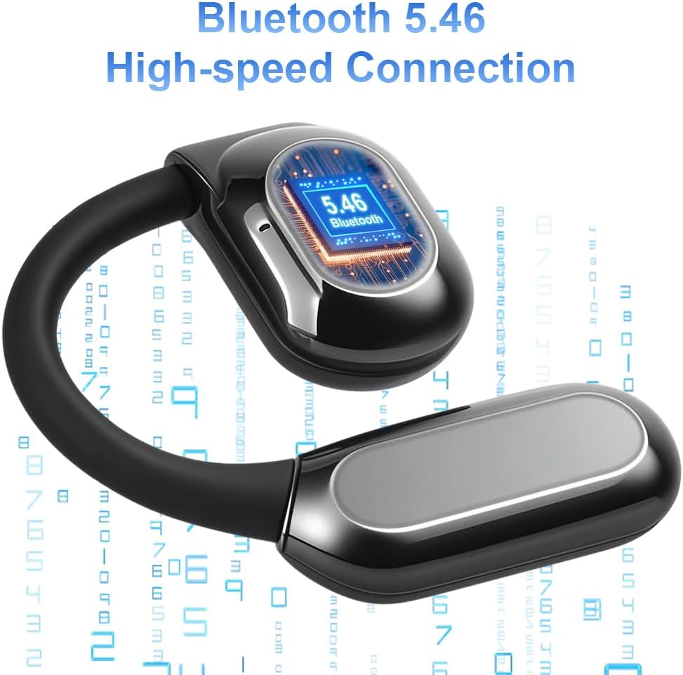 AI Übersetzer Kopfhörer, Echtzeit Übersetzungskopfhörer 144 Sprachen, Translation Earbuds Bluetooth