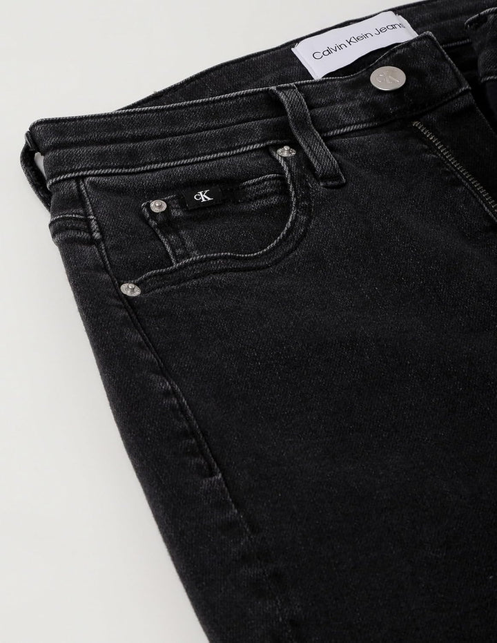 Calvin Klein Jeans Damen Hosen 24W / 30L Denim (Denim Black), 24W / 30L Denim (Denim Black)
