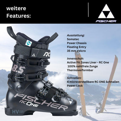 Fischer Skischuhe Skistiefel Alpinskischuhe Alpin-Skistiefel Alpinstiefel RC One 8.5 - Flex 85 - Mod