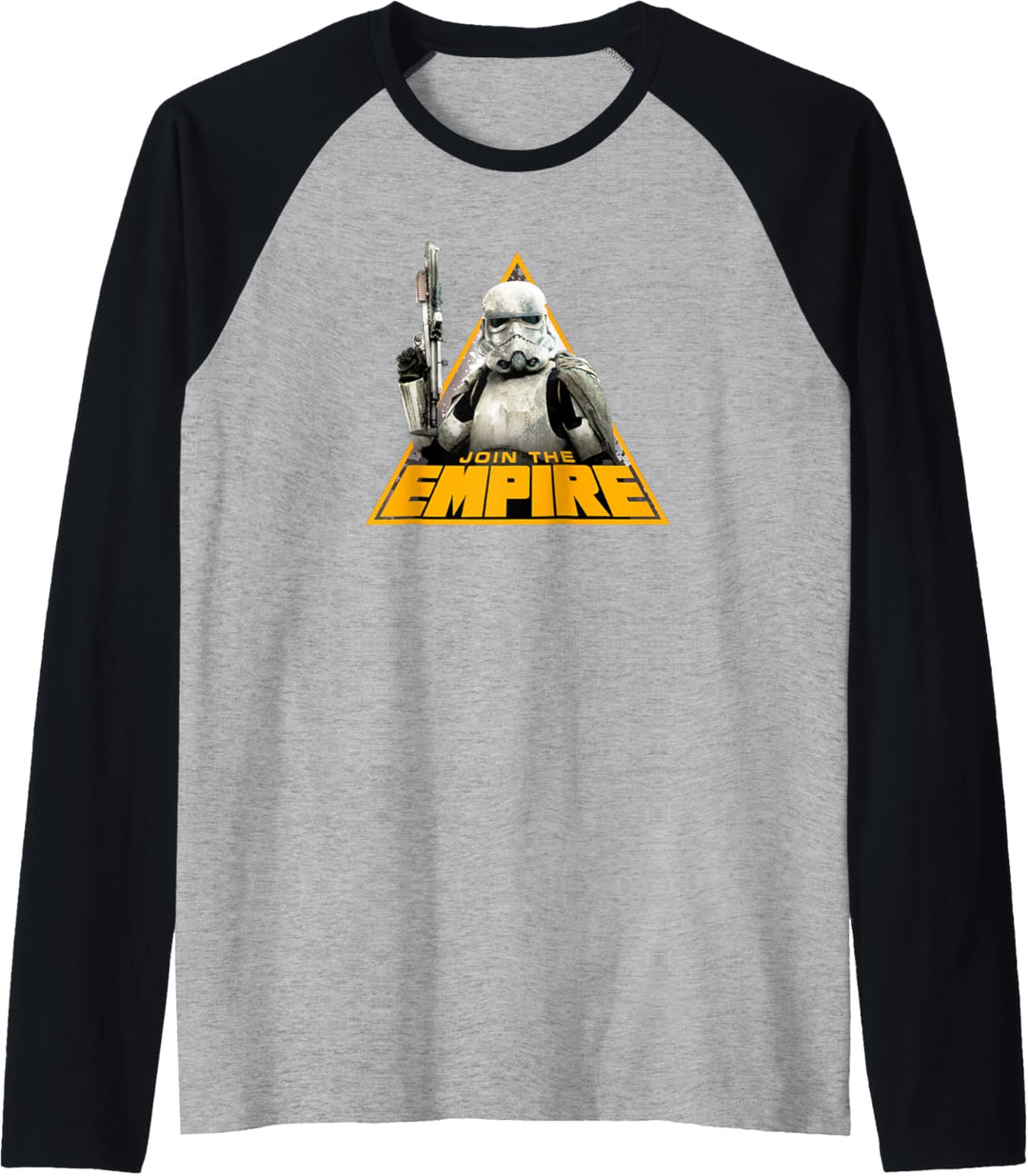 Star Wars Join the Empire Yellow Raglan