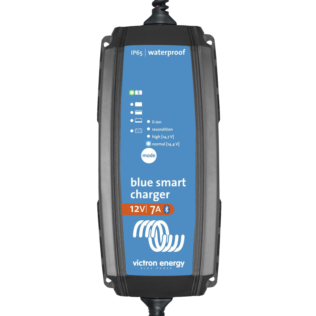 Victron Energy Blue Smart IP65 12-Volt 7 Amp 230V, Batterie Ladegerät, Bluetooth (CEE 7/17) 12V/7A (
