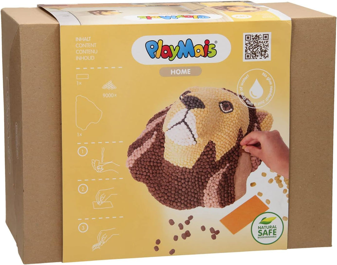 PlayMais HOME Lion for boys and girls from 5 years old | Over 9000 PlayMais to create wall decoratio
