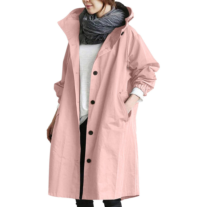 C'est TT Regenjacke Damen Atmungsaktiver Windbreaker Mit Kapuze Regenponcho Leicht Mehrzweck Windbre