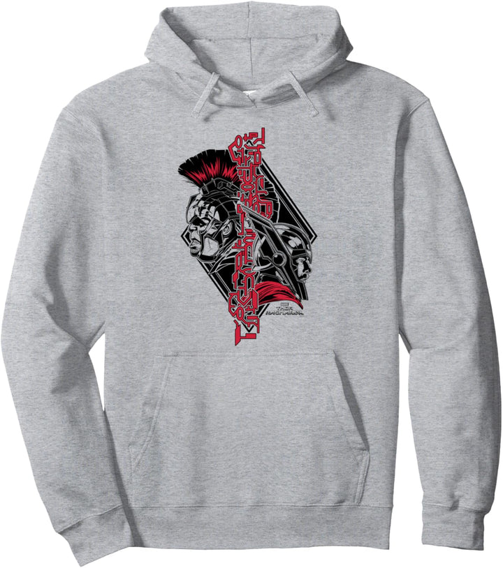 Marvel Thor: Ragnarok Hulk And Thor Color Pop Pullover Hoodie