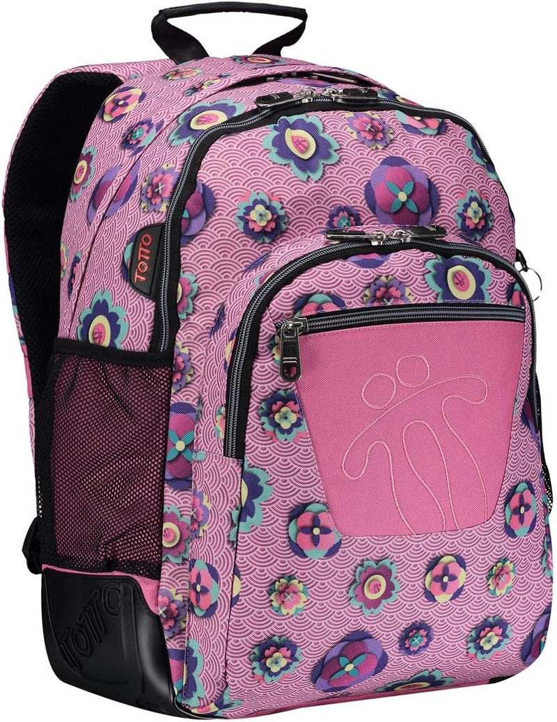 TOTTO Mochila Crayoles Rucksack 40 Centimeters 25 Mehrfarbig (Multicolor)