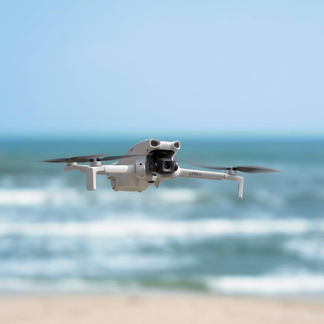 DJI Lito 1 Combo mit 2 Akkus Bundle, Drohne mit 4K Kamera, Hinderniserkennung, ActiveTrack, 4K Video
