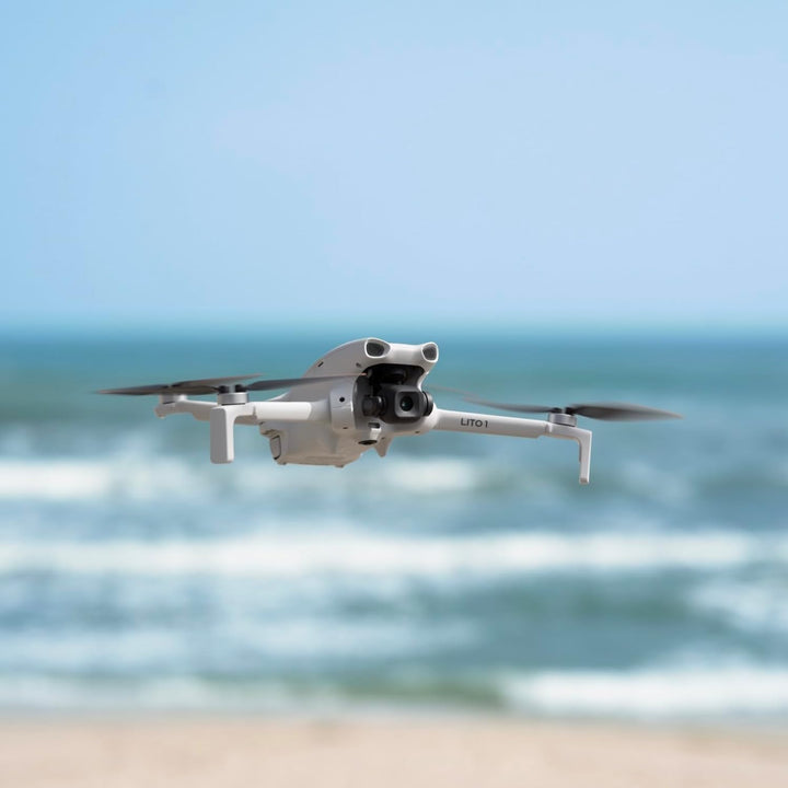 DJI Lito 1 Combo mit 2 Akkus Bundle, Drohne mit 4K Kamera, Hinderniserkennung, ActiveTrack, 4K Video