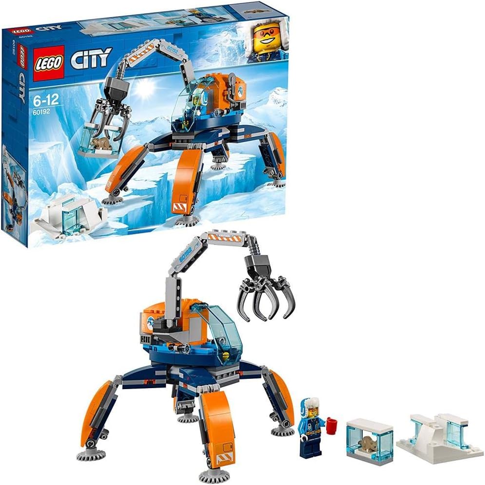 LEGO 60192 City Arctic Expedition Arktis-Eiskran auf Stelzen Single, Single