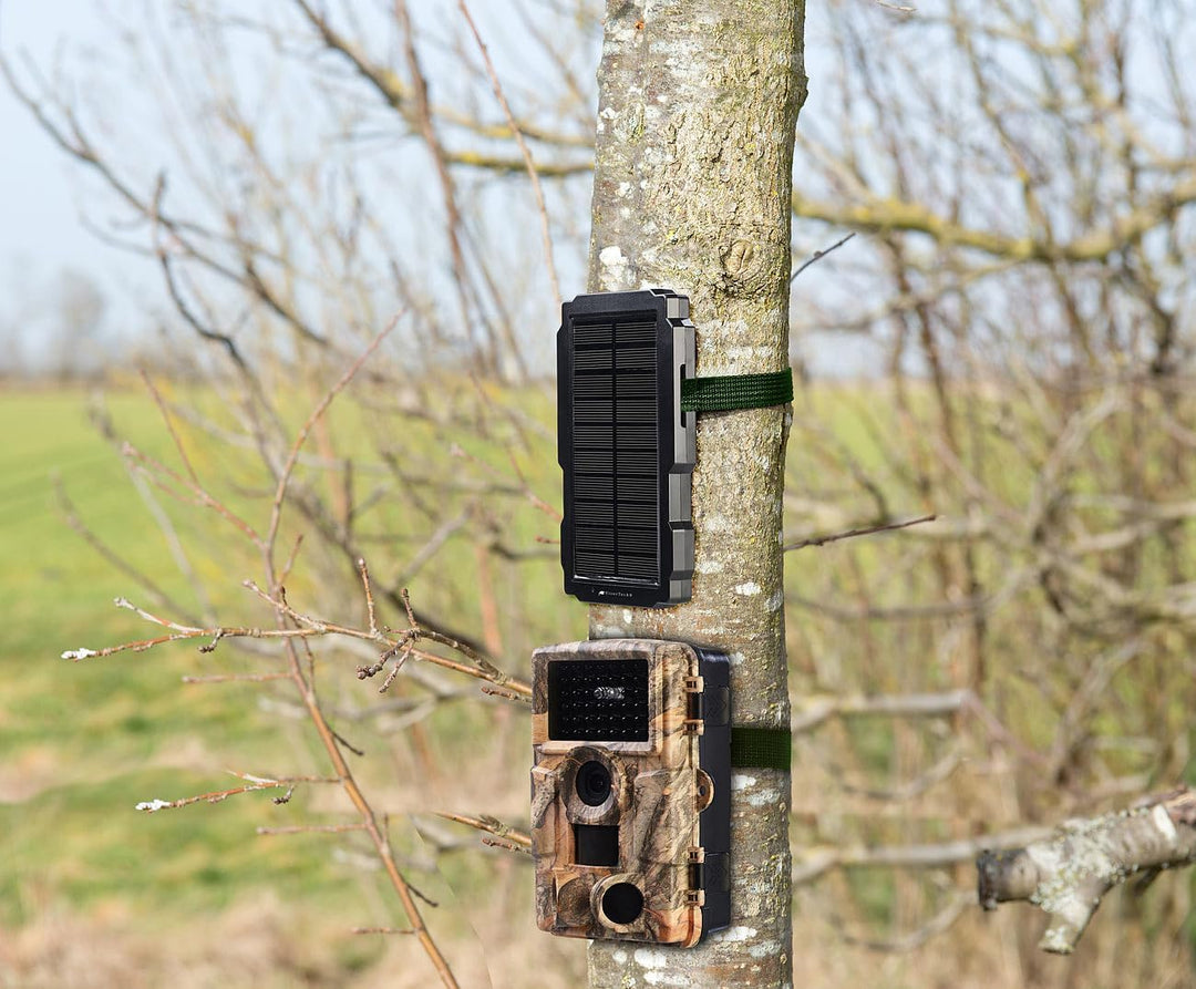 VisorTech Solarpanel 6V: Akku-Solarpanel für Wild- und Outdoor-Kameras, 6 & 12 Volt, 5.000 mAh (Akku