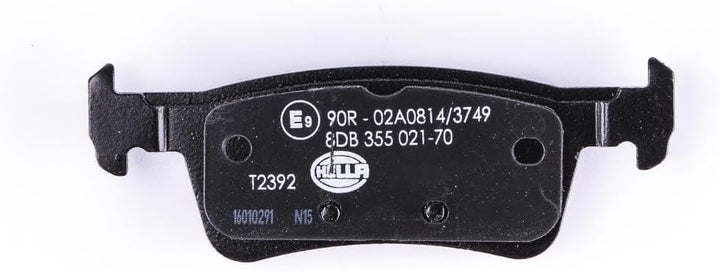 HELLA PAGID 8DB 355 021-701 Bremsbelagsatz - T2392 - Dicke/Stärke: 15.9mm - Bremssystem: Teves - nic