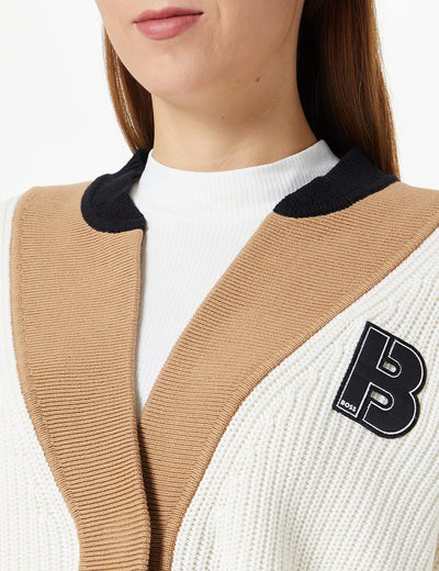 BOSS Damen C_frague Knitted_Jacket XL Open Miscellaneous962, XL Open Miscellaneous962