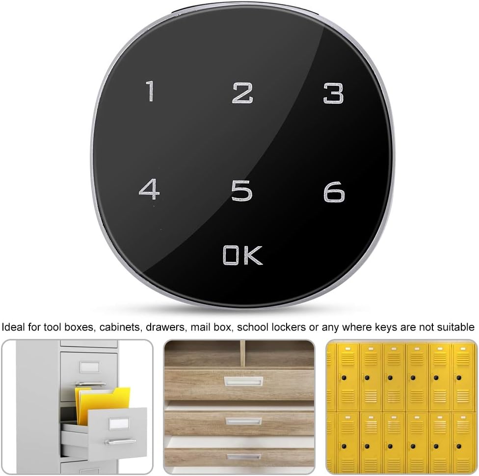 Touchscreen Digitale Elektronische Passwort Codierte Sperre für Schrank Mailbox Datei Sauna Schublad
