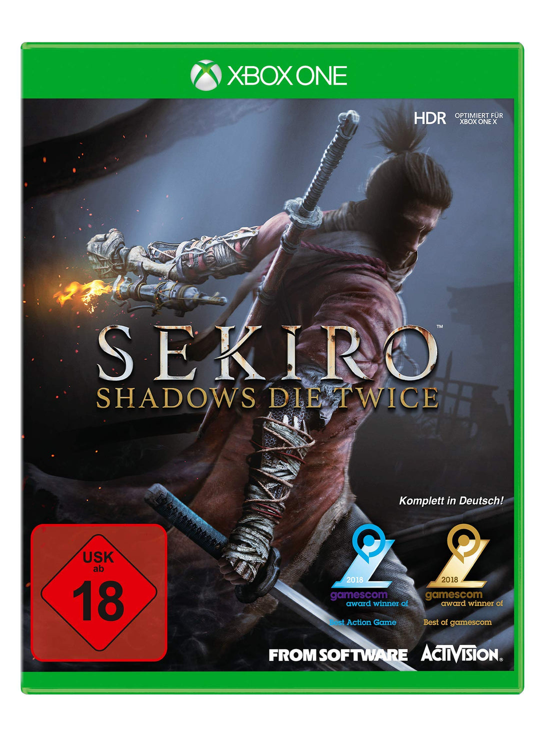 SEKIRO - Shadows Die Twice [Xbox One] Xbox One Standard Edition, Xbox One Standard Edition