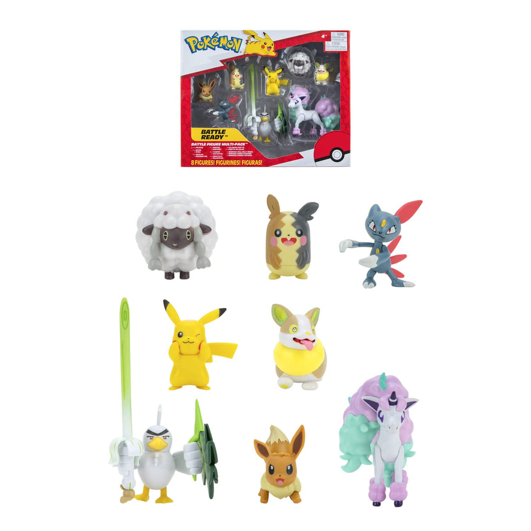 BANDAI POK Figuren Wave 7, 8 Stück