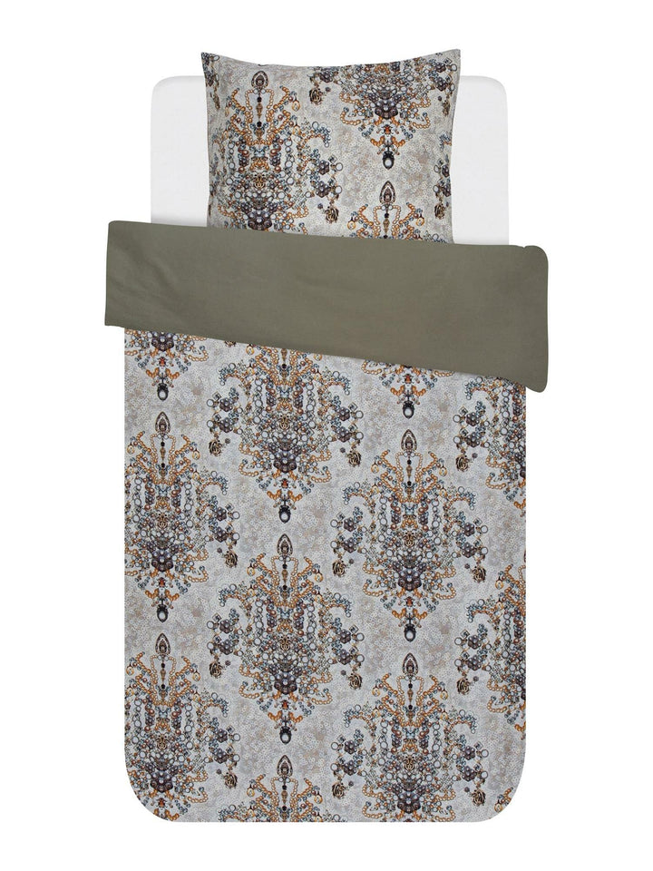 Essenza Bettwäsche Feline Duvet I Grösse 200x200 2 80x80 cm I Farbe Sand