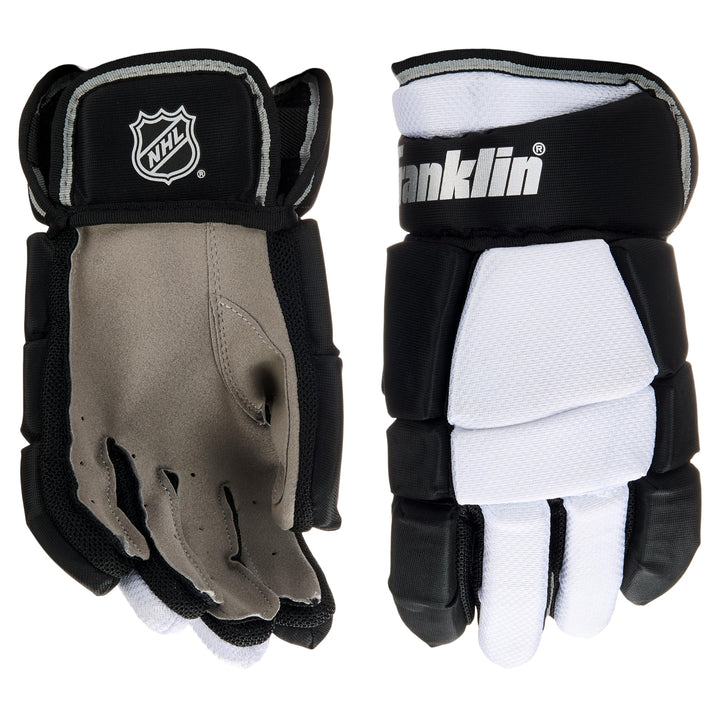Franklin NHL Youth Junior Street Rollhockey SX150 Handschuhe 10/27,9 cm erhältlich schwarz / weiss E