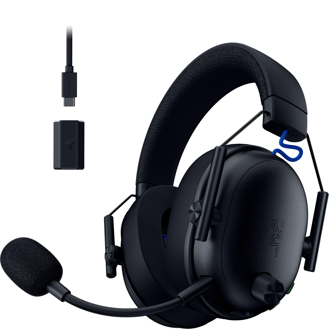 Razer BlackShark V3 for PlayStation - Kabelloses E-Sport-Headset - TriForce 50 mm Treiber - Abnehmba