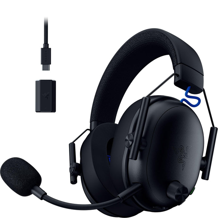 Razer BlackShark V3 for PlayStation - Kabelloses E-Sport-Headset - TriForce 50 mm Treiber - Abnehmba